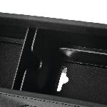 Organiseur De Siege - Poche De Rangement Console de rangement compatible avec siege - Noir