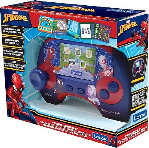 Console Educative Console éducative bilingue Spider-Man avec écran LCD FR-EN