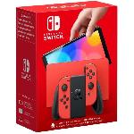 Console Nintendo Switch - Modele OLED ? Edition Limitee Mario -Rouge-