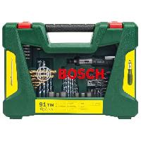 Consommable Coffret d'accessoires pour le perçage et le vissage V-Line (91 pcs) - BOSCH