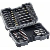 Consommable Set d'embouts de vissage et douilles (43pcs) - BOSCH