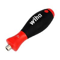 Consommable WIHA - Poignee porte embout 125mm compatible avec embouts 6 pans 14