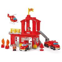 Construction - Modelisme - Maquette - Modele Reduit A Construire ECOIFFIER 2980 Abrick - Caserne des pompiers - Au feu les pompiers