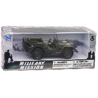 Construction - Modelisme - Maquette - Modele Reduit A Construire Jeep 1-30 Military Mission