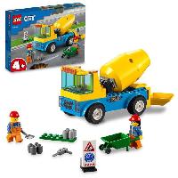Construction - Modelisme - Maquette - Modele Reduit A Construire Jeu de construction - LEGO - City Le Camion Bétonniere - Véhicule de construction pour enfants des 4 ans