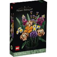 Construction - Modelisme - Maquette - Modele Reduit A Construire LEGO 10280 Icons Bouquet de fleurs. Fleurs artificielles. collection botanique. set pour adultes