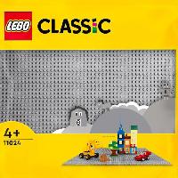 Construction - Modelisme - Maquette - Modele Reduit A Construire LEGO 11024 Classic La Plaque De Construction Grise 48x48. Socle de Base pour Construction. Assemblage et Exposition