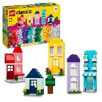 Construction - Modelisme - Maquette - Modele Reduit A Construire LEGO 11035 Classic Les Maisons Créatives. Jouet pour Garçons et Filles Des 4 Ans. Briques de Construction
