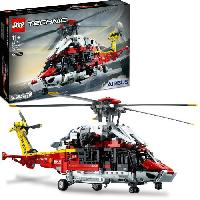 Construction - Modelisme - Maquette - Modele Reduit A Construire LEGO 42145 Technic L'Hélicoptere de Secours Airbus H175. Jouet Hélicoptere. Maquette Éducative. Modélisme. Enfants Des 11 Ans