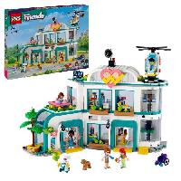 Construction - Modelisme - Maquette - Modele Reduit A Construire LEGO 42621 Friends L'Hopital de Heartlake City. Jouet avec Helicoptere et Figurines incluant Autumn et un Chien