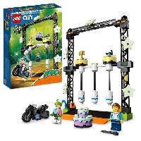 Construction - Modelisme - Maquette - Modele Reduit A Construire LEGO 60341 City Stuntz Le Defi de Cascade - Les Balanciers. Jouet Moto d'Aventure de Stunt Bike pour Filles et Garcons des 5 ans