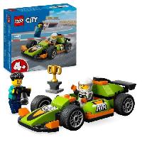 Construction - Modelisme - Maquette - Modele Reduit A Construire LEGO 60399 City La Voiture de Course Verte. Jouet pour Garcons et Filles Des 4 Ans. avec Photographe et Pilote