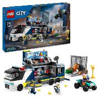 Construction - Modelisme - Maquette - Modele Reduit A Construire LEGO 60418 City Le Laboratoire de Police Scientifique Mobile. Jouet de Quad. Cadeau Enfants Des 7 Ans. et Minifigurines