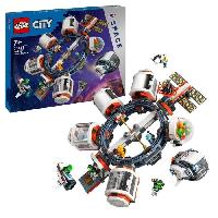 Construction - Modelisme - Maquette - Modele Reduit A Construire LEGO 60433 City La Station Spatiale Modulaire. Jouet avec Navette. Exploration de l'Espace. avec 6 Minifigurines