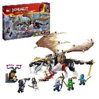 Construction - Modelisme - Maquette - Modele Reduit A Construire LEGO 71809 NINJAGO Egalt le Maître Dragon. Jouet Ninja avec 5 Minifigurines Ninja dont Personnages Lloyd et Nya