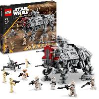 Construction - Modelisme - Maquette - Modele Reduit A Construire LEGO 75337 Star Wars Le Marcheur AT-TE. Jouet. Figurines Droides de Combat. Clone Trooper. La Revanche des Sith. Enfants Des 9 Ans