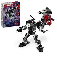 Construction - Modelisme - Maquette - Modele Reduit A Construire LEGO 76276 Marvel L'Armure Robot de Venom contre Miles Morales. Jouet de Construction avec Minifigurines