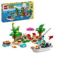 Construction - Modelisme - Maquette - Modele Reduit A Construire LEGO Animal Crossing 77048 Excursion Maritime d'Amiral. Jouet Créatif pour Enfants