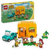 Construction - Modelisme - Maquette - Modele Reduit A Construire LEGO Animal Crossing 77054 Caravane et stand de jardinage de Racine - Jouet voiture