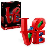 Construction - Modelisme - Maquette - Modele Reduit A Construire LEGO Art 31214 LOVE - Set de construction pour adultes - Décoration et cadeau pour couples