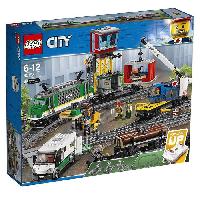 Construction - Modelisme - Maquette - Modele Reduit A Construire LEGO City 60198 Le Train de Marchandises Télécommandé