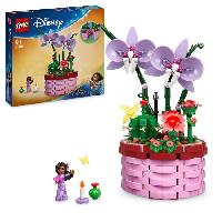 Construction - Modelisme - Maquette - Modele Reduit A Construire LEGO - Disney Encanto 43237 Le Pot de Fleurs d'Isabela. Mini-Poupee Personnage du Film