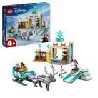 Construction - Modelisme - Maquette - Modele Reduit A Construire LEGO - Disney La Reine des neiges 43256 L'aventure en traineau d'Anna - Jeu de role