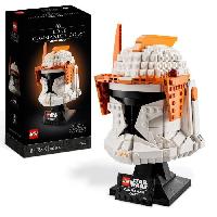 Construction - Modelisme - Maquette - Modele Reduit A Construire LEGO Star Wars 75350 Le Casque du Commandant Clone Cody. Maquette pour Adultes a Construire