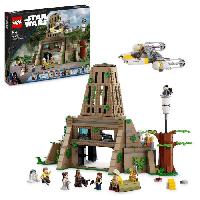 Construction - Modelisme - Maquette - Modele Reduit A Construire LEGO Star Wars 75365 La Base Rebelle de Yavin 4. Jouet avec 10 Minifigurines dont Luke Skywalker. la Princesse Leia