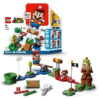 Construction - Modelisme - Maquette - Modele Reduit A Construire LEGO Super Mario 71360 Pack de Démarrage Les Aventures de Mario. Jouet. Figurine Interactive