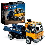 Construction - Modelisme - Maquette - Modele Reduit A Construire LEGO Technic 42147 Le Camion a Benne Basculante. 2-en-1. Pelleteuse Jouet. Engin de Chantier