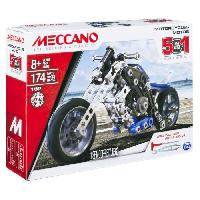 Construction - Modelisme - Maquette - Modele Reduit A Construire MOTO - 5 MODELES Meccano