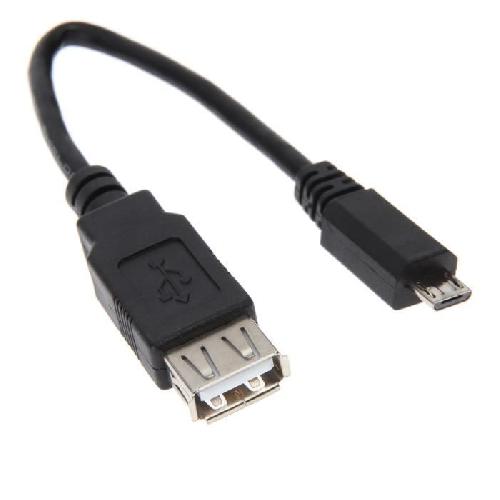 Autres Peripheriques Usb CONTINENTAL EDISON Cable Adaptateur USB HOST ? OTG Micro USB