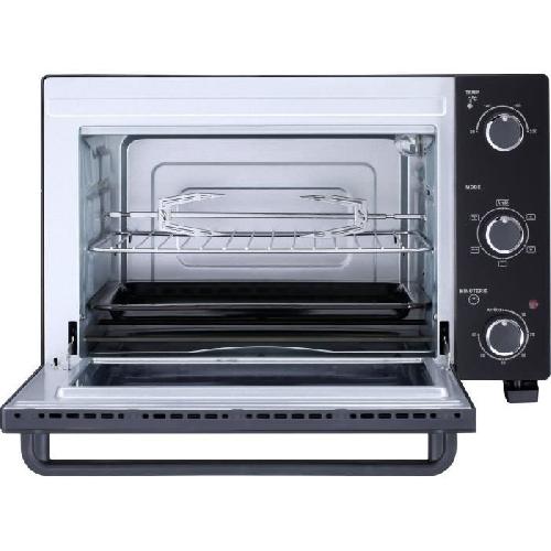 Mini-four - Rotissoire CONTINENTAL EDISON CEMF35B4 - Minifour électrique 35L noir - 1500W - Rotissoire. Convection naturelle