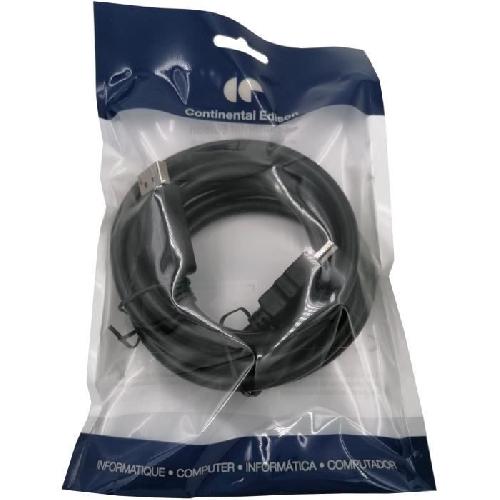 Cable - Connectique Tv - Video - Son Continental Edison Display Port male-HDMI male - 1m80