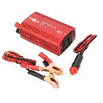 Convertisseur 12v 230v 300w Usb 2.4a Pinces Crocodiles Cable 12v - Swiss Drive