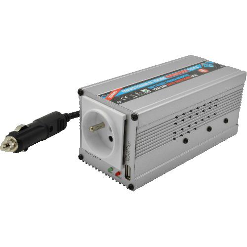 Convertisseur Auto Convertisseur 12V 24V auto 220V 240V 200W USB 2.1A