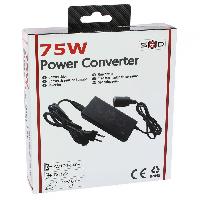 Convertisseur Auto Convertisseur 230v 12v 75w - Swiss Drive