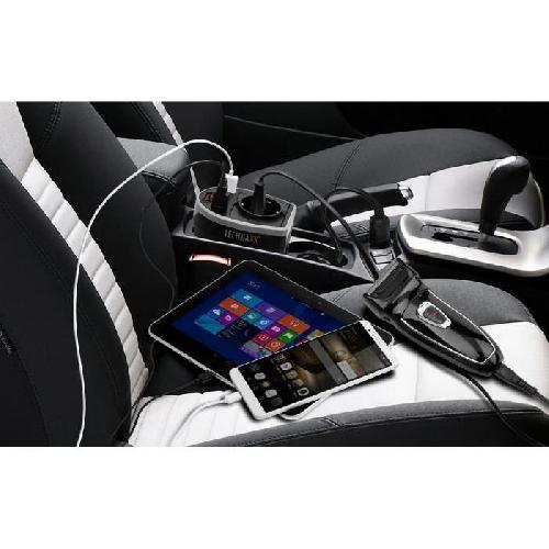 Convertisseur Auto Convertisseur de tension de voiture TE13 avec 2 ports USB 12V 50W