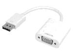 Cable - Connectique Pour Peripherique Convertisseur DisplayPort 1.2 vers VGA 15cm - Blanc