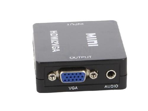 Cable - Connectique Pour Peripherique Convertisseur HDMI 1.3 femelle Full HD noir