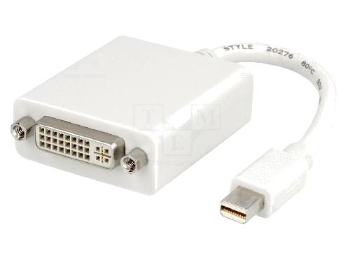 Cable - Connectique Pour Peripherique Convertisseur mini DisplayPort vers DVI - Blanc