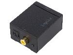 Cables RCA 2 Canaux Convertisseur numerique-analogue RCA femelle x2 - Noir