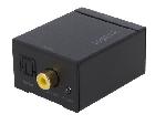 Cables RCA 2 Canaux Convertisseur numerique-analogue RCA femelle x2 - Noir