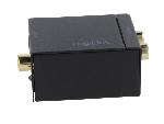 Cables RCA 2 Canaux Convertisseur numerique-analogue RCA femelle x2 - Noir