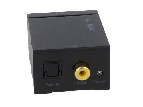 Cables RCA 2 Canaux Convertisseur numerique-analogue RCA femelle x2 - Noir