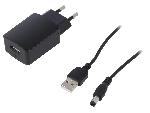 Cables RCA 2 Canaux Convertisseur numerique-analogue RCA femelle x2 - Noir
