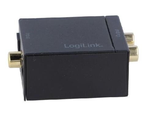 Cables RCA 2 Canaux Convertisseur numerique-analogue RCA femelle X2 - Noir