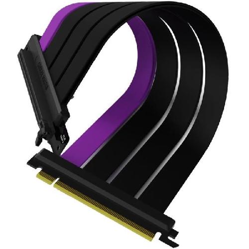Adaptateur Audio - Video COOLER MASTER Riser Câble PCIe 4.0 X16 - 300 mm (MCA-U000C-KPCI40-300)