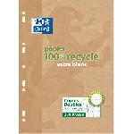 Copies doubles OXFORD perfore a4 etui 200p 90g seyes recycle